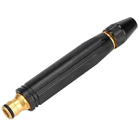 Black Olive High-Pressure Washing Water Gun - Plastic Adjustable 1/2" Hose Pipe Water Spray Gun for Car Wash Bike Washing Brass Jet Water Spray, Nozzle for Garden & Window, High-Pressure Gun