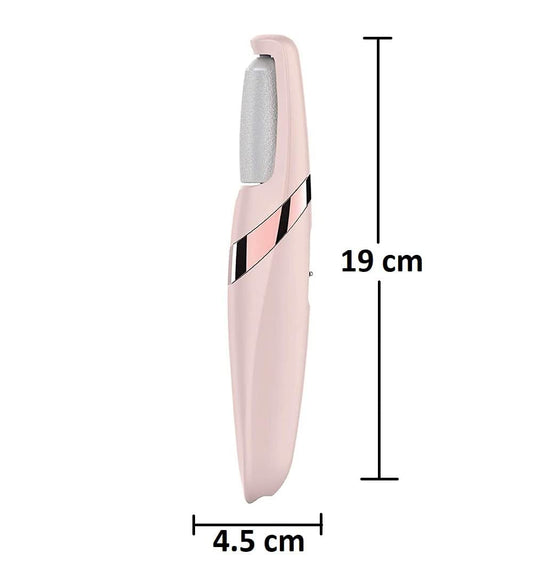 Flawless Pedi Electronic Pedicure Tool Cordless Rechargeable Callus Dead Skin Remover Polishing Wand with Roller Heads Flawless Pedi Electronic Pedicure Tool Callus Dead Skin Remover