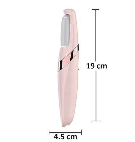 Pedicure Tool Cordless Rechargeable Callus Dead Skin Remover Polishing Wand with Roller Heads Flawless Pedi Electronic Pedicure Tool Callus Dead Skin Remover