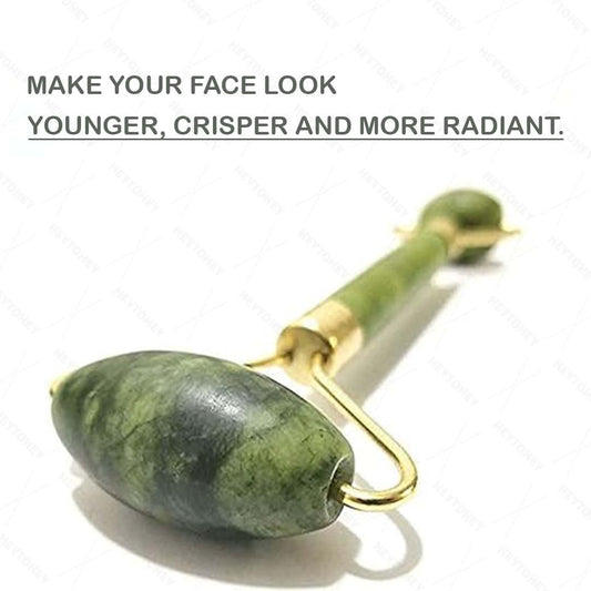 Facial Massager Jade Roller & Gua Sha Tool