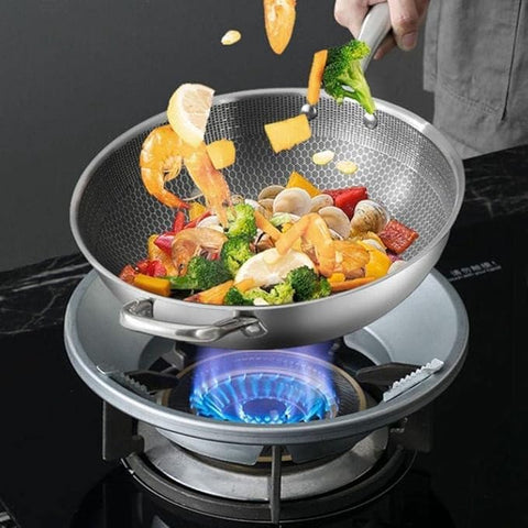 Gas Saver Burner Stand - Gas Stand for Kitchen |Gas Stove Stand | Energy Saving Gas Stand | Burner Stand Round, (Gas Stoves, Pack of 2)