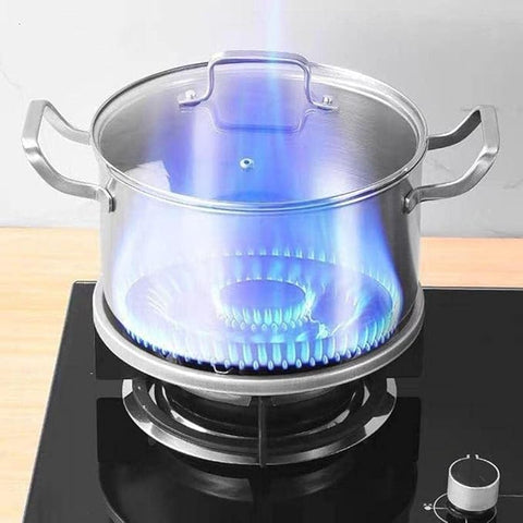 Gas Saver Burner Stand - Gas Stand for Kitchen |Gas Stove Stand | Energy Saving Gas Stand | Burner Stand Round, (Gas Stoves, Pack of 2)