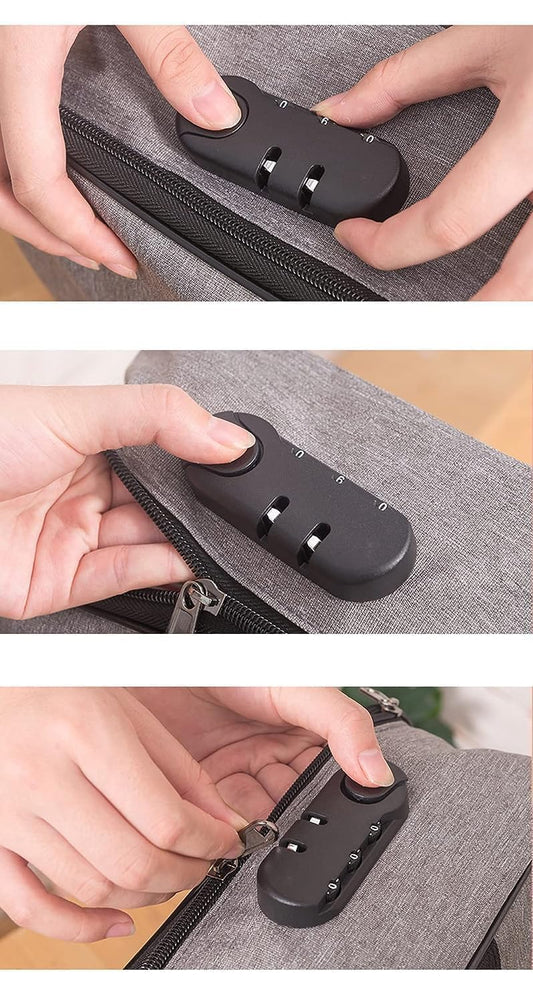 Waterproof Document Storage Bag with Lock