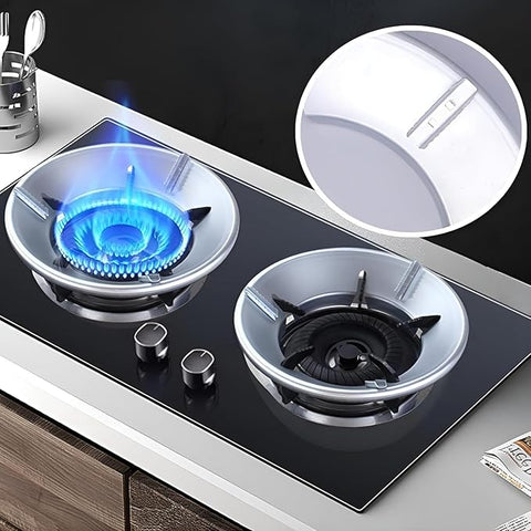 Gas Saver Burner Stand - Gas Stand for Kitchen |Gas Stove Stand | Energy Saving Gas Stand | Burner Stand Round, (Gas Stoves, Pack of 2)