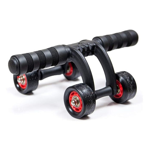 4-Wheel Ab Roller for Core Workout, Abdominal Exercise Equipment for Strength and Toning